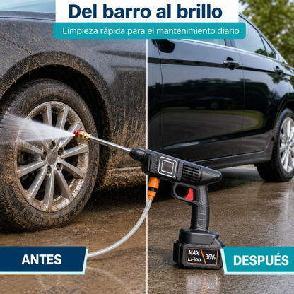 Hidrolavadora Inalámbrica con 2 Baterías