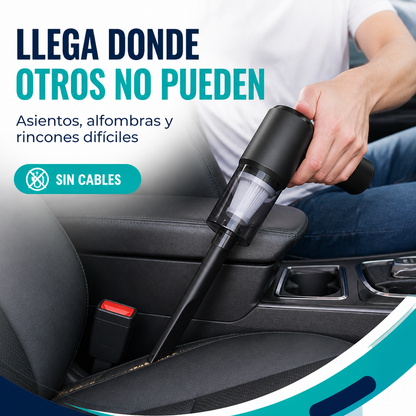 Aspiradora Portátil 2 en 1 para Auto y Hogar
